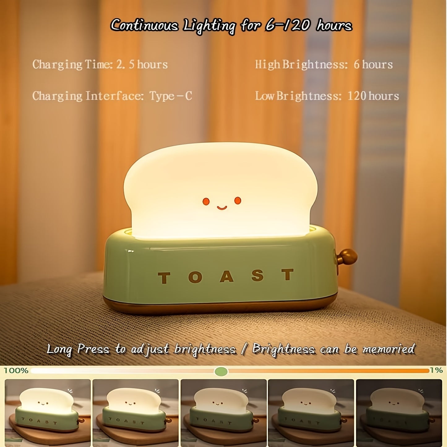 ToastieGlow Night Light