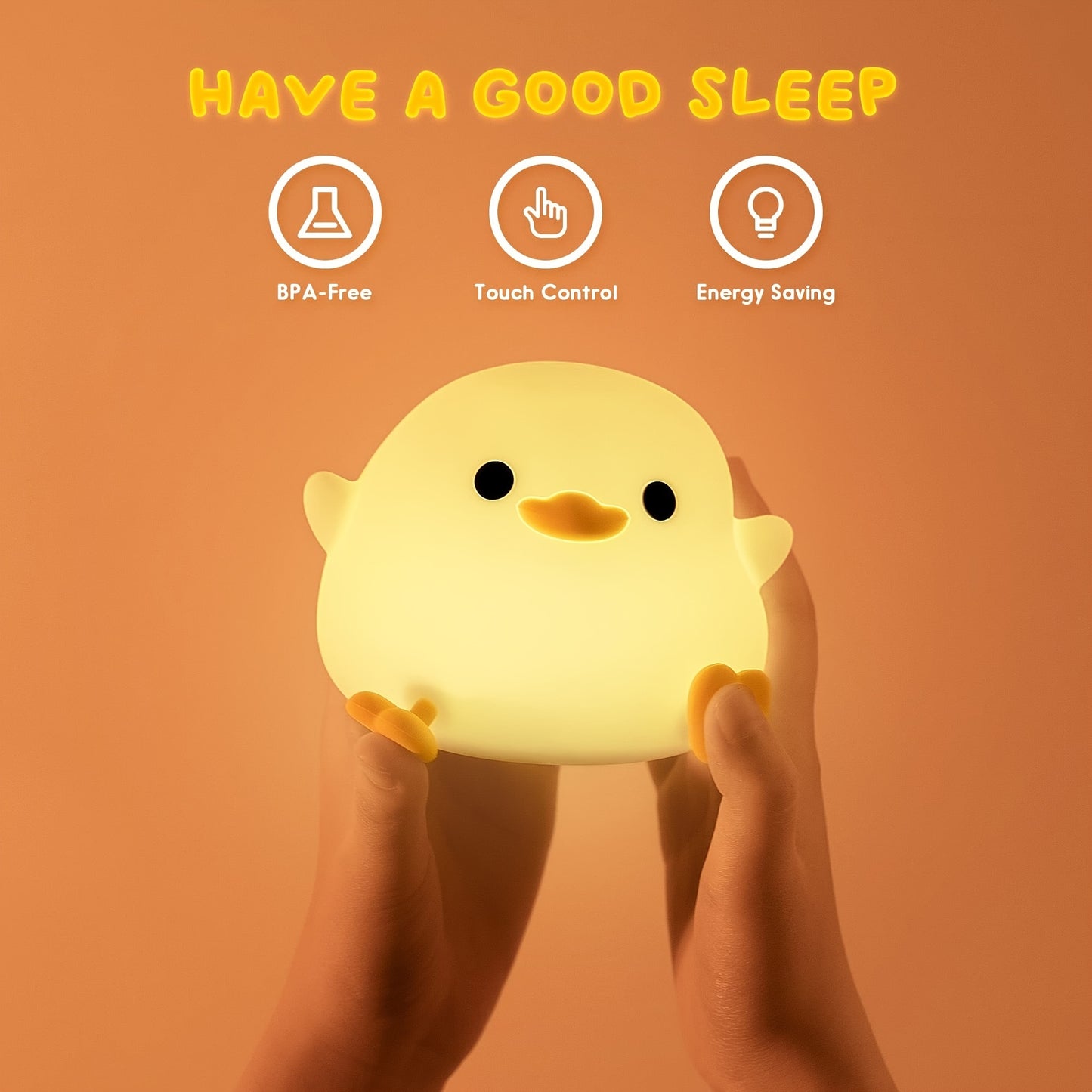 DucklingGlow Touch Lamp